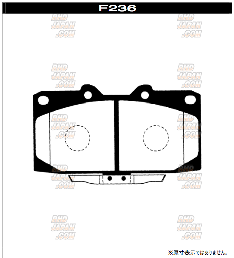 Project Mu Brake Pads Type D1 spec Zero Front - GTO Z15A Z16A